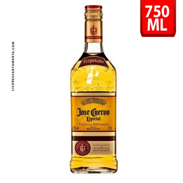 Tequila Jose Cuervo Reposado Ml Licores Santa Marta