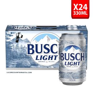 compra en nuestra tienda online: Cerveza Busch light lata 330ml (24 pack)