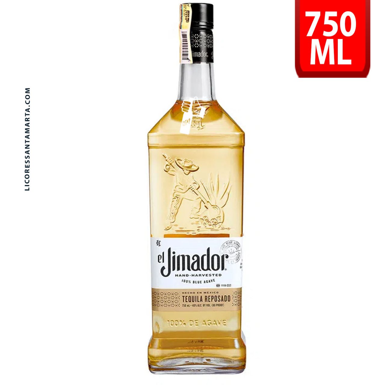 TEQUIILA EL JIMADOR ESPECIAL 750ml Licores Santa Marta