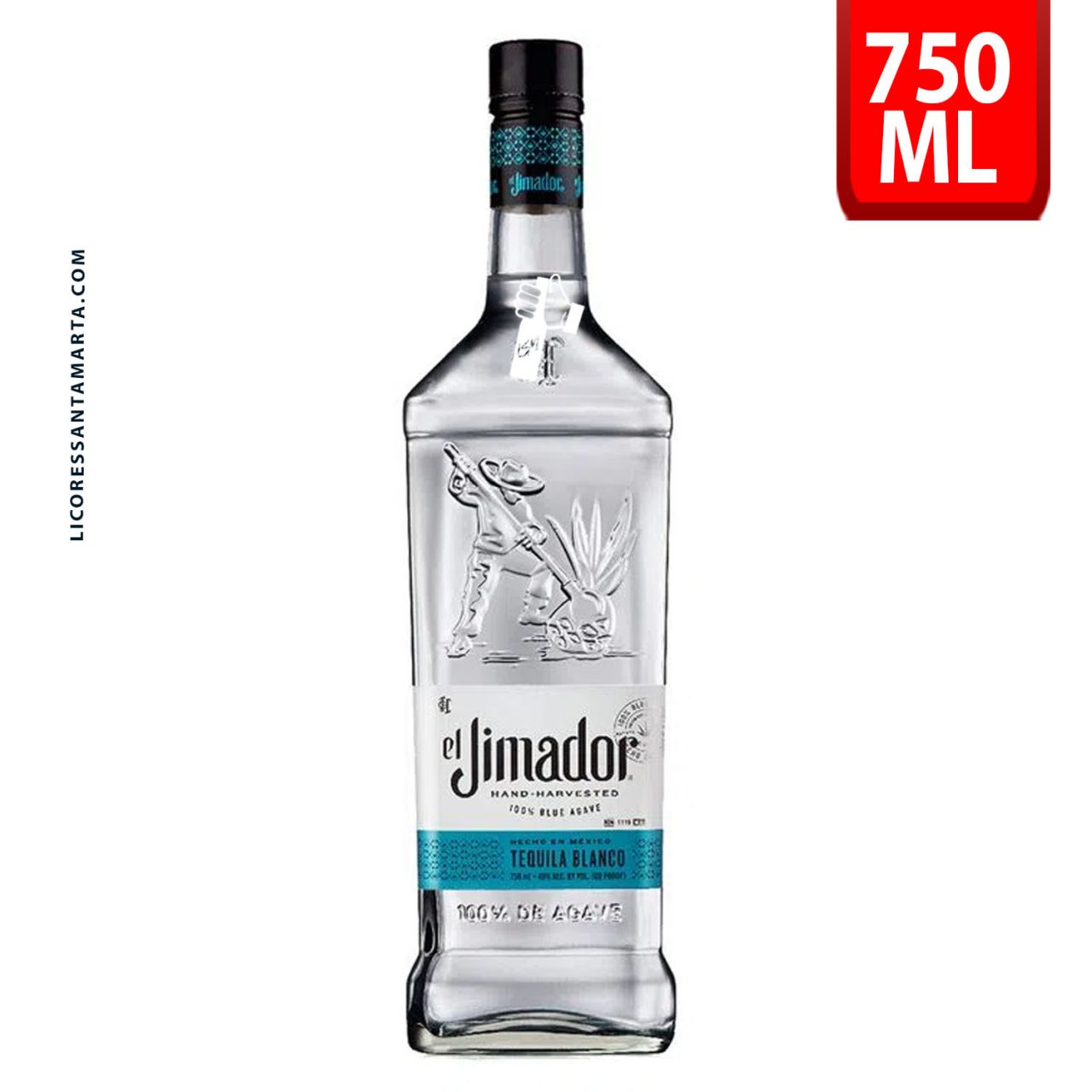 TEQUILA JIMADOR REPOSADO 750ml Licores Santa Marta